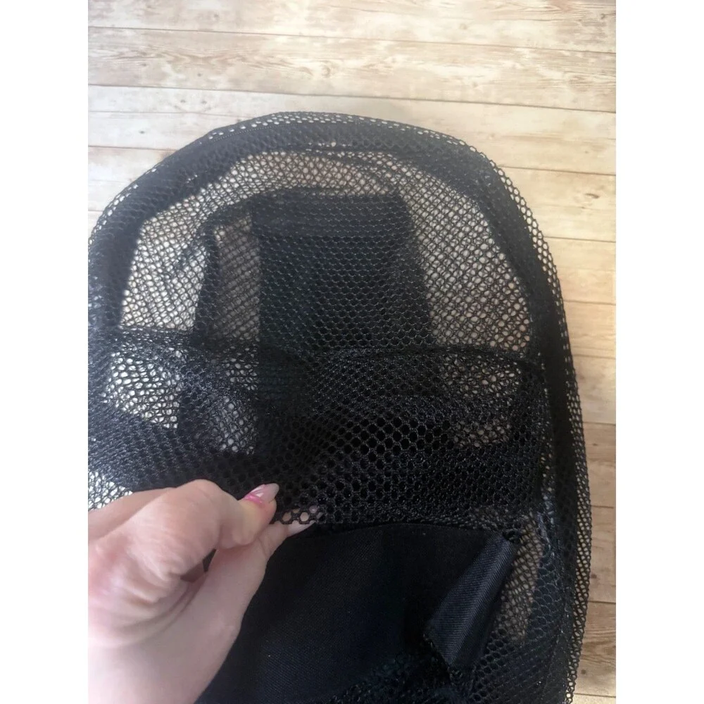 Brand New Mesh Black and Green Backpack